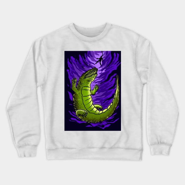 The Aligator Crewneck Sweatshirt by nivibomb